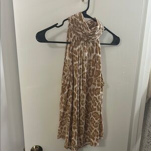 Leopard Print Scarf